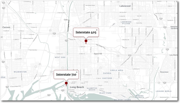 Long Beach Alcohol Related Collisions