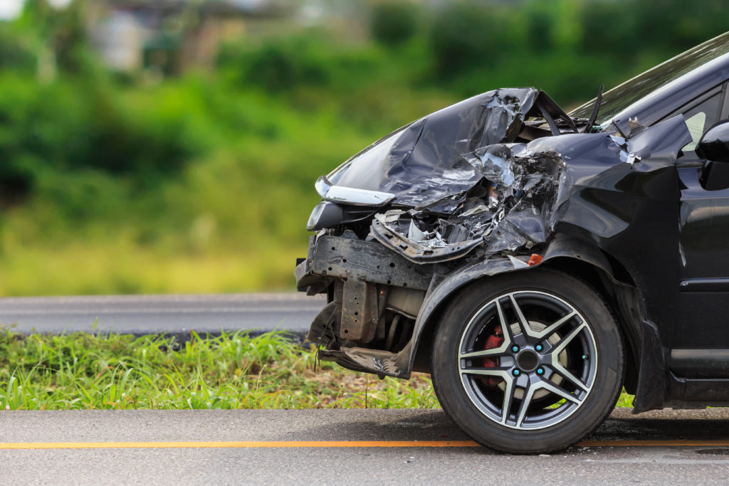 An auto accident settlement exceeding the policy limit in California.